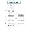 Hhip 51-65mm Adjustable Screw Jack With Magnet 3901-0088